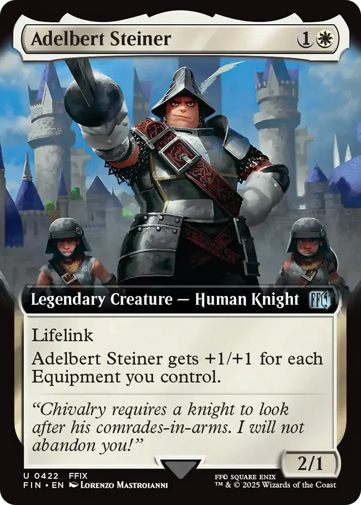 Adelbert Steiner (Extended Art) (FIN-422) - FINAL FANTASY