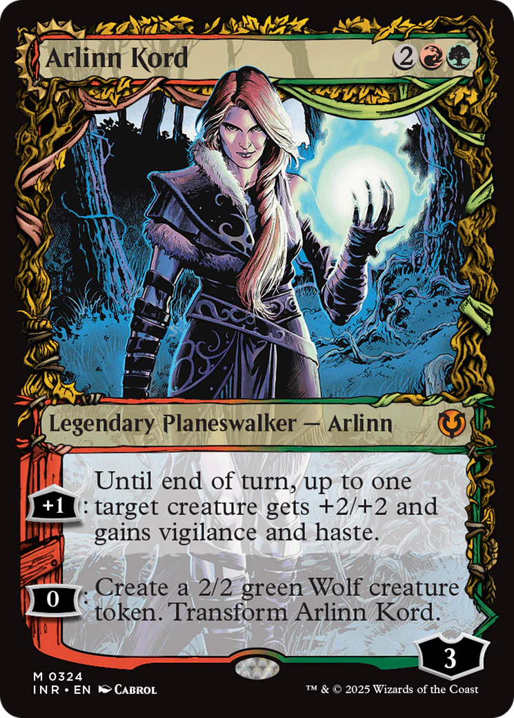 Arlinn Kord // Arlinn, Embraced by the Moon (INR-324) - Innistrad Remastered: (Showcase) - Image 2