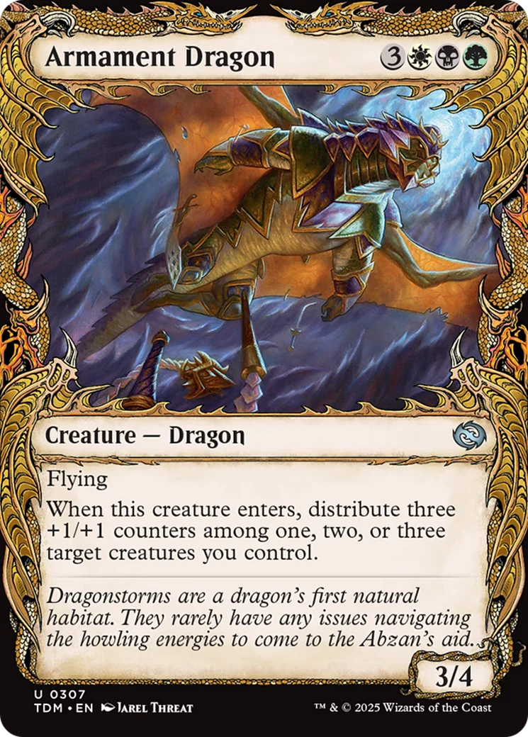 Armament Dragon (Showcase) (TDM-307) - Tarkir: Dragonstorm
