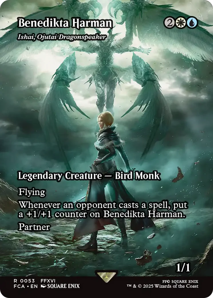 Benedikta Harman - Ishai, Ojutai Dragonspeaker (Showcase) (FCA-053) - FINAL FANTASY: Through the Ages