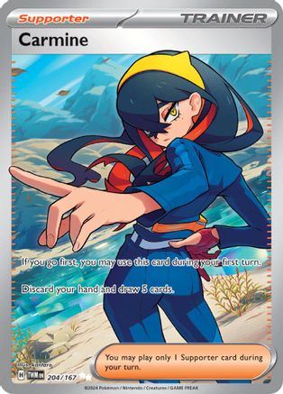 Carmine 204/167 - Ultra Rare - Holofoil