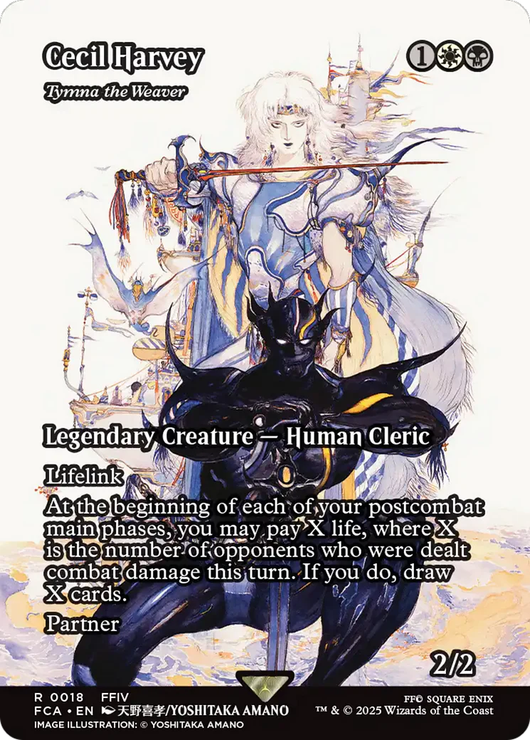 Cecil Harvey Tymna the Weaver - Tymna the Weaver (Showcase) (FCA-018) - FINAL FANTASY: Through the Ages