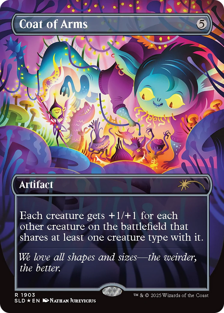 Coat of Arms (Double Rainbow Foil) (SLD-1903) - Secret Lair Drop Series Foil