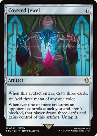 Coveted Jewel (Surge Foil) (FIC-341) - Commander: FINAL FANTASY Foil