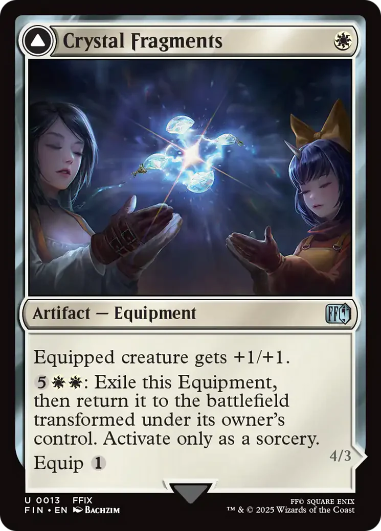 Crystal Fragments (FIN-013) - FINAL FANTASY Foil