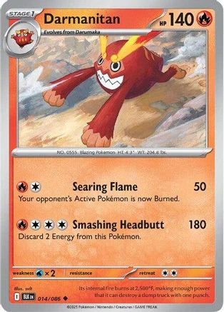 Darmanitan 014/086 - Uncommon