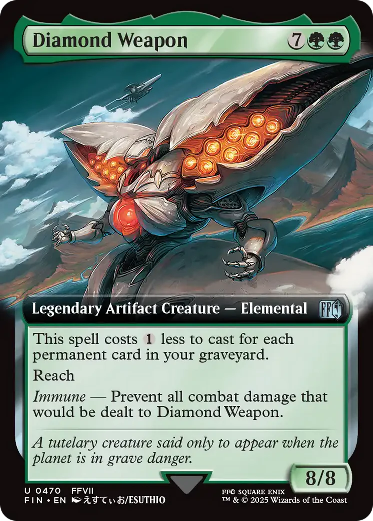 Diamond Weapon (Extended Art) (FIN-470) - FINAL FANTASY