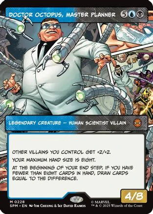 Doctor Octopus, Master Planner (Borderless) (SPM-228) - Marvel's Spider-Man Foil