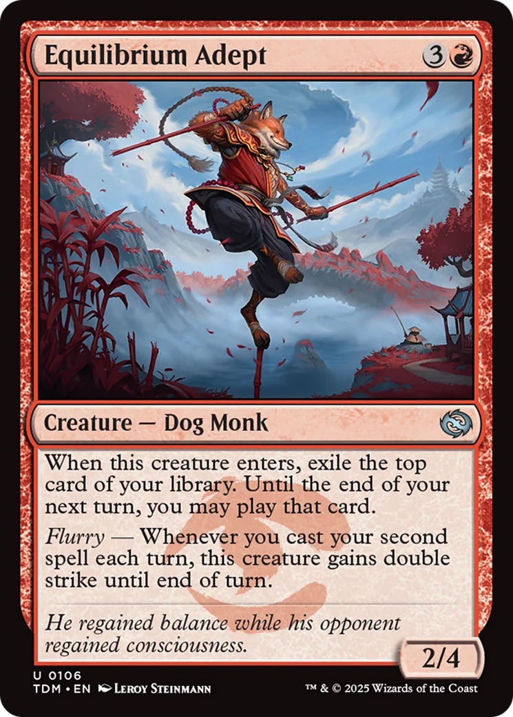 Equilibrium Adept (TDM-106) - Tarkir: Dragonstorm Foil