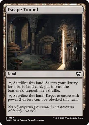 Escape Tunnel (EOC-157) - Commander: Edge of Eternities