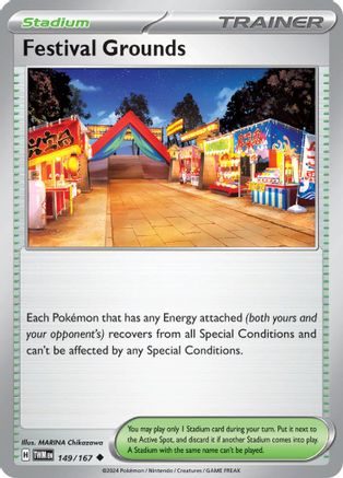 Festival Grounds 149/167 - Uncommon - Reverse Holofoil