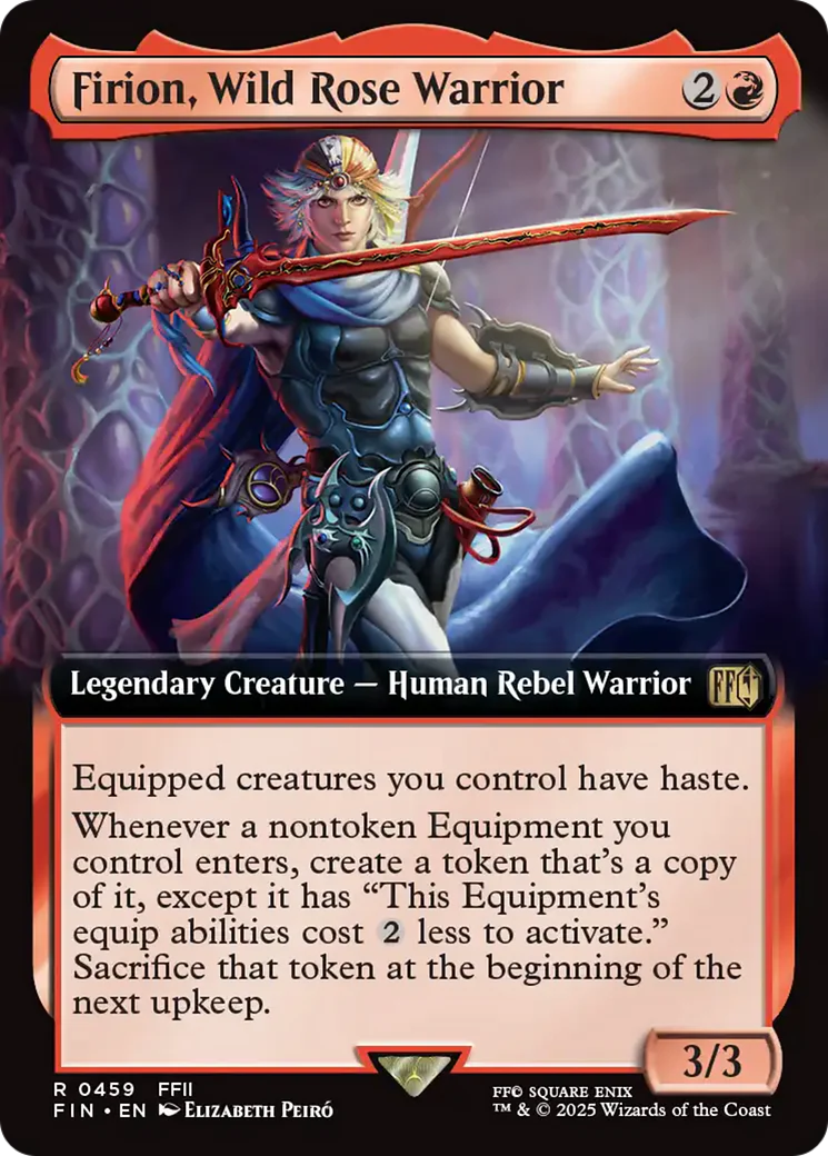 Firion, Wild Rose Warrior (Extended Art) (FIN-459) - FINAL FANTASY Foil