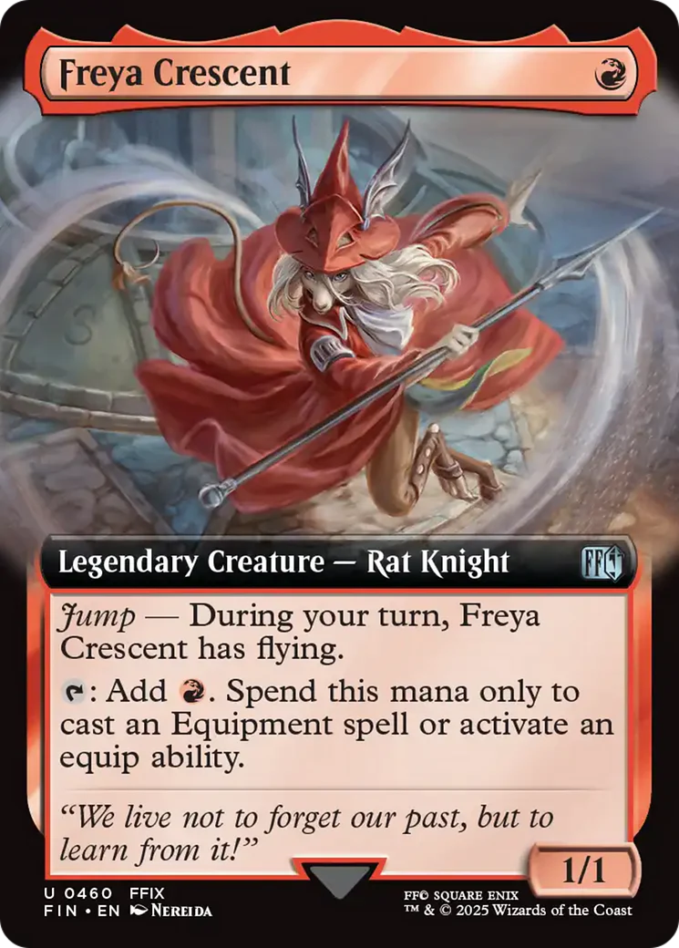 Freya Crescent (Extended Art) (FIN-460) - FINAL FANTASY Foil