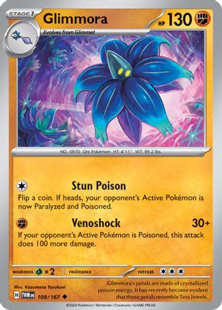 Glimmora 109/167 - Uncommon - Reverse Holofoil