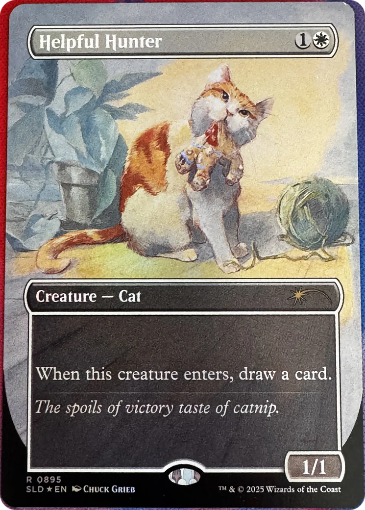 Helpful Hunter (0895) (SLD-895) - Secret Lair Drop Series