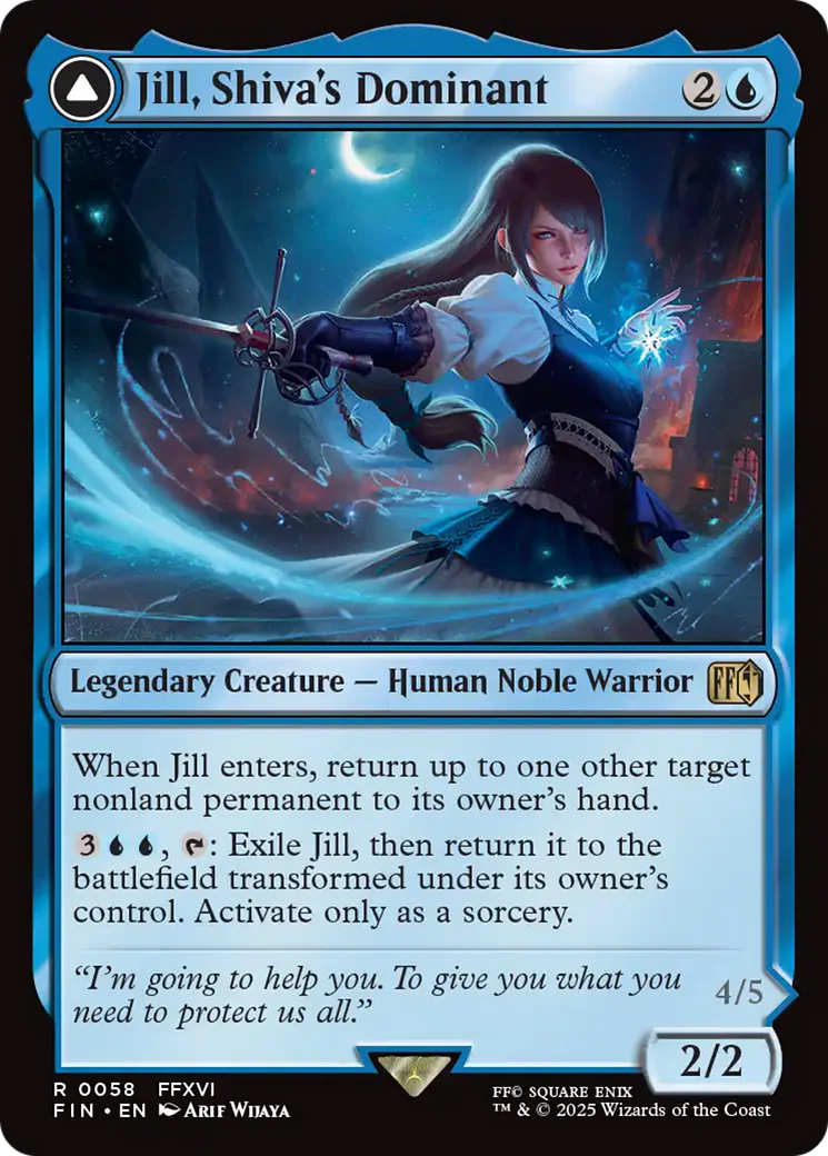 Jill, Shiva's Dominant (FIN-058) - FINAL FANTASY