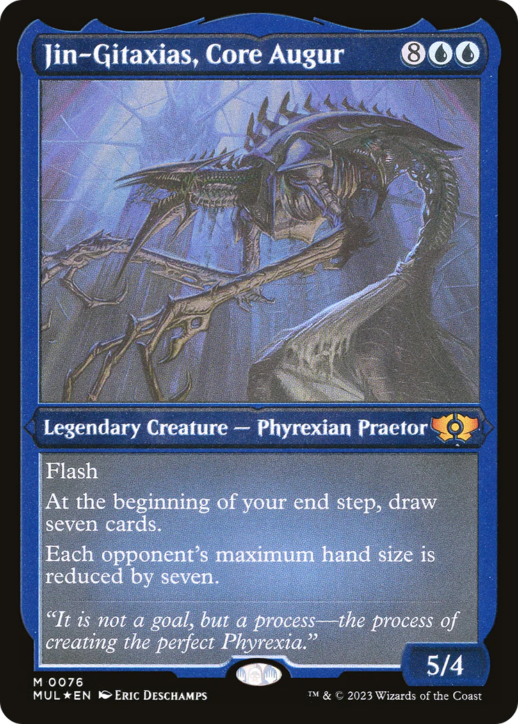 Jin-Gitaxias, Core Augur (MUL-076) - Multiverse Legends Foil