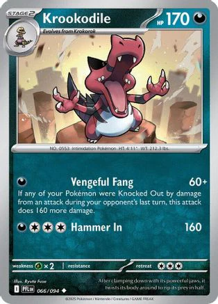 Krookodile 066 - Uncommon