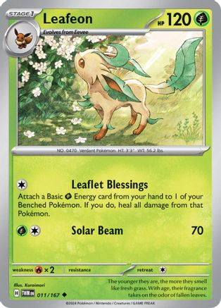Leafeon 011/167 - Uncommon