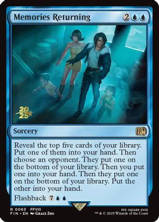 Memories Returning (PRE-063) - Prerelease Cards Foil