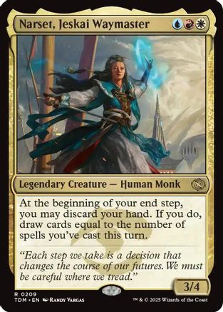 Narset, Jeskai Waymaster (PPTDM-209) - Promo Pack: Tarkir: Dragonstorm Foil