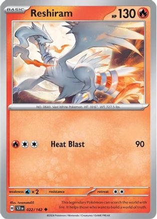 Reshiram 022/142 - Uncommon