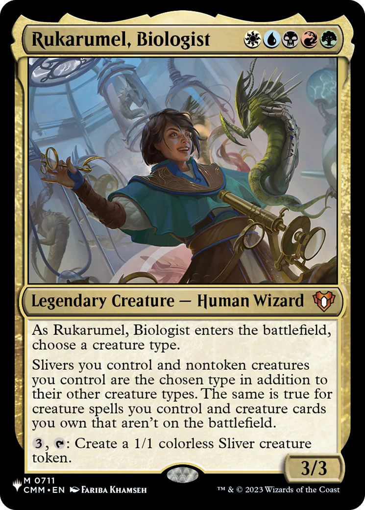 Rukarumel, Biologist (CMM) (LIST-711) - The List Reprints