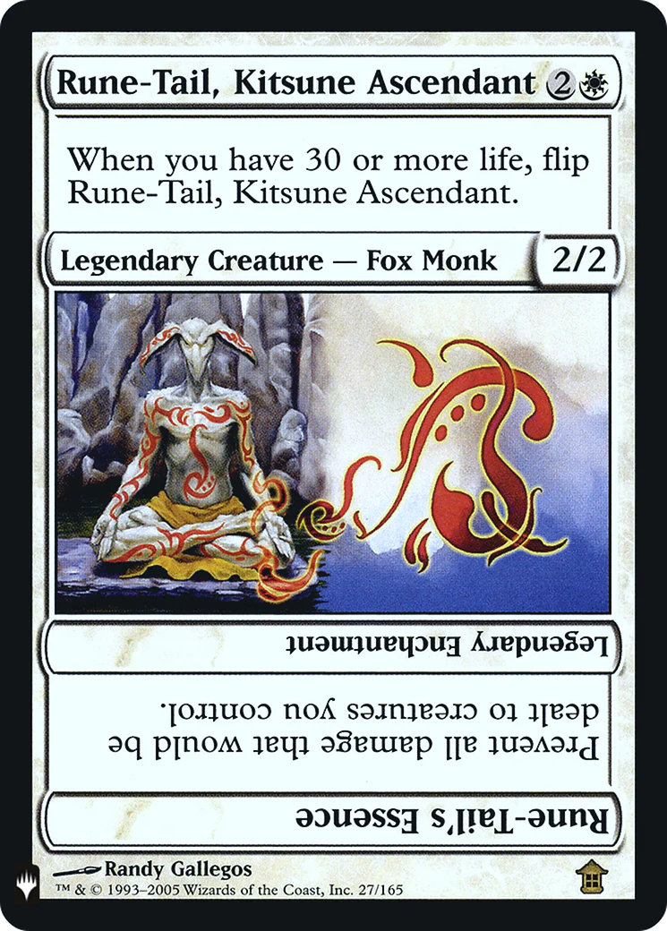 Rune-Tail, Kitsune Ascendant (LIST-027) - The List