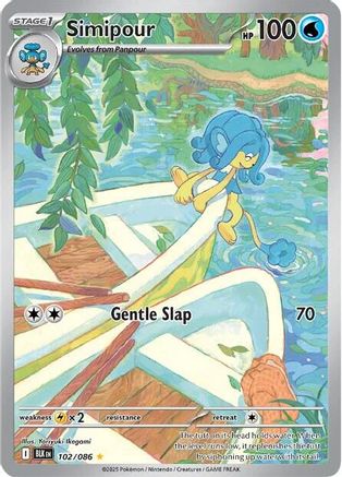 Simipour 102/086 - Illustration Rare - Holofoil