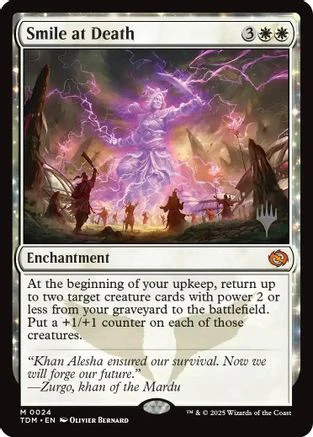 Smile at Death (PPTDM-024) - Promo Pack: Tarkir: Dragonstorm