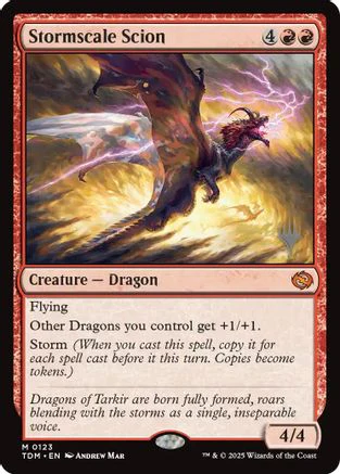 Stormscale Scion (PPTDM-123) - Promo Pack: Tarkir: Dragonstorm