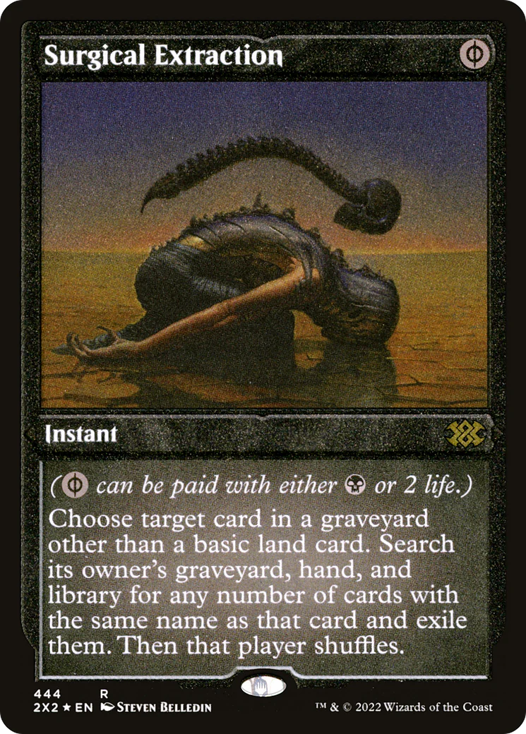 Surgical Extraction (Foil Etched) (2X2-444) - Double Masters 2022 Foil