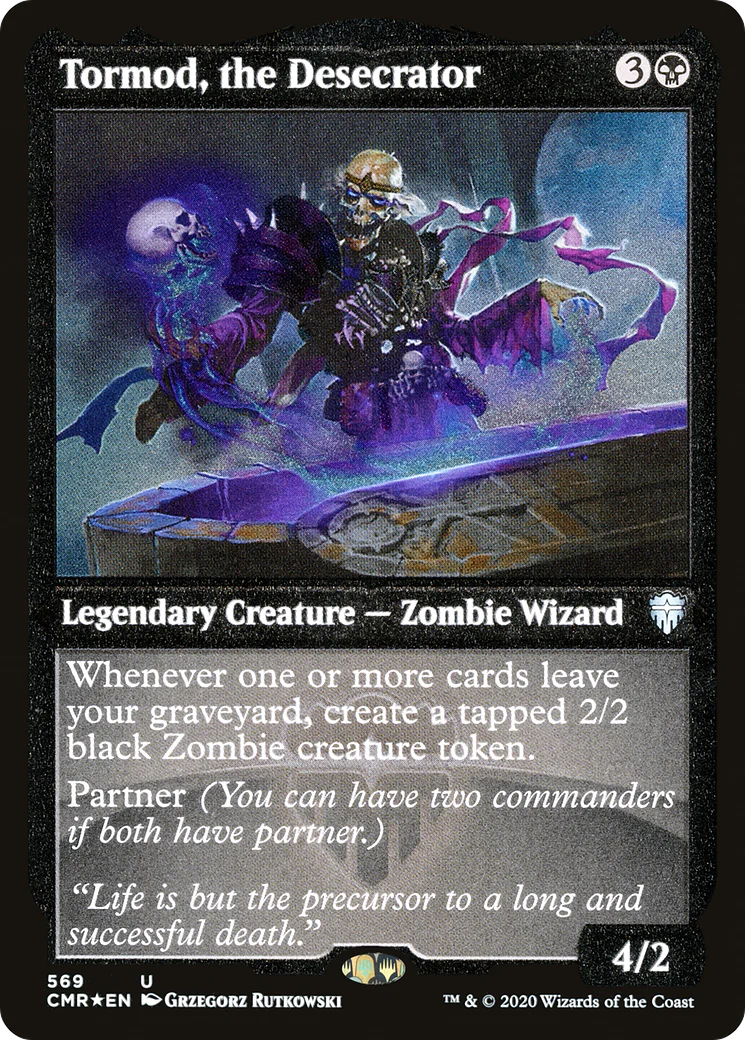 Tormod, the Desecrator (CMR-569) - Commander Legends Foil