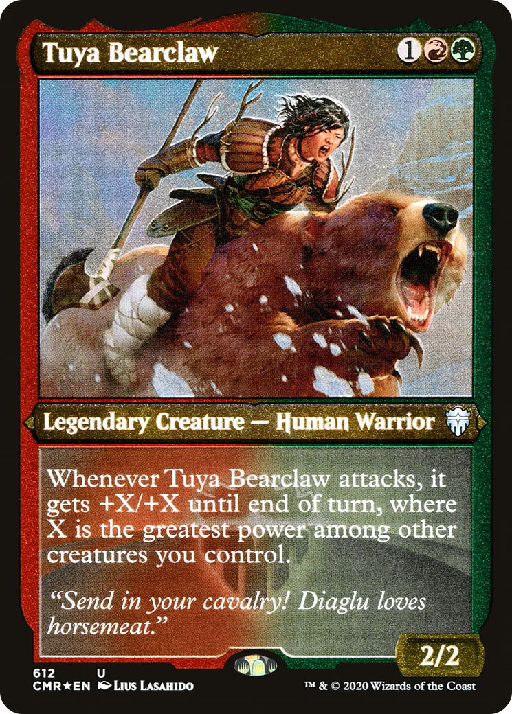 Tuya Bearclaw (CMR-612) - Commander Legends Foil