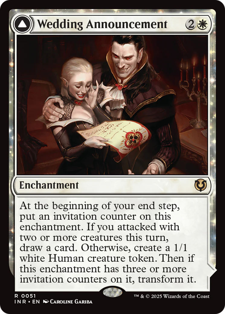 Wedding Announcement // Wedding Festivity (INR-051) - Innistrad Remastered: (enchantment) Foil - Image 5