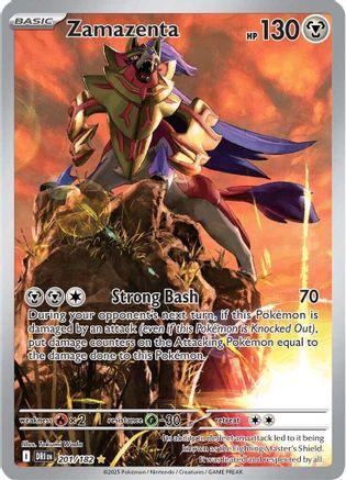 Zamazenta 201/182 - Illustration Rare - Holofoil